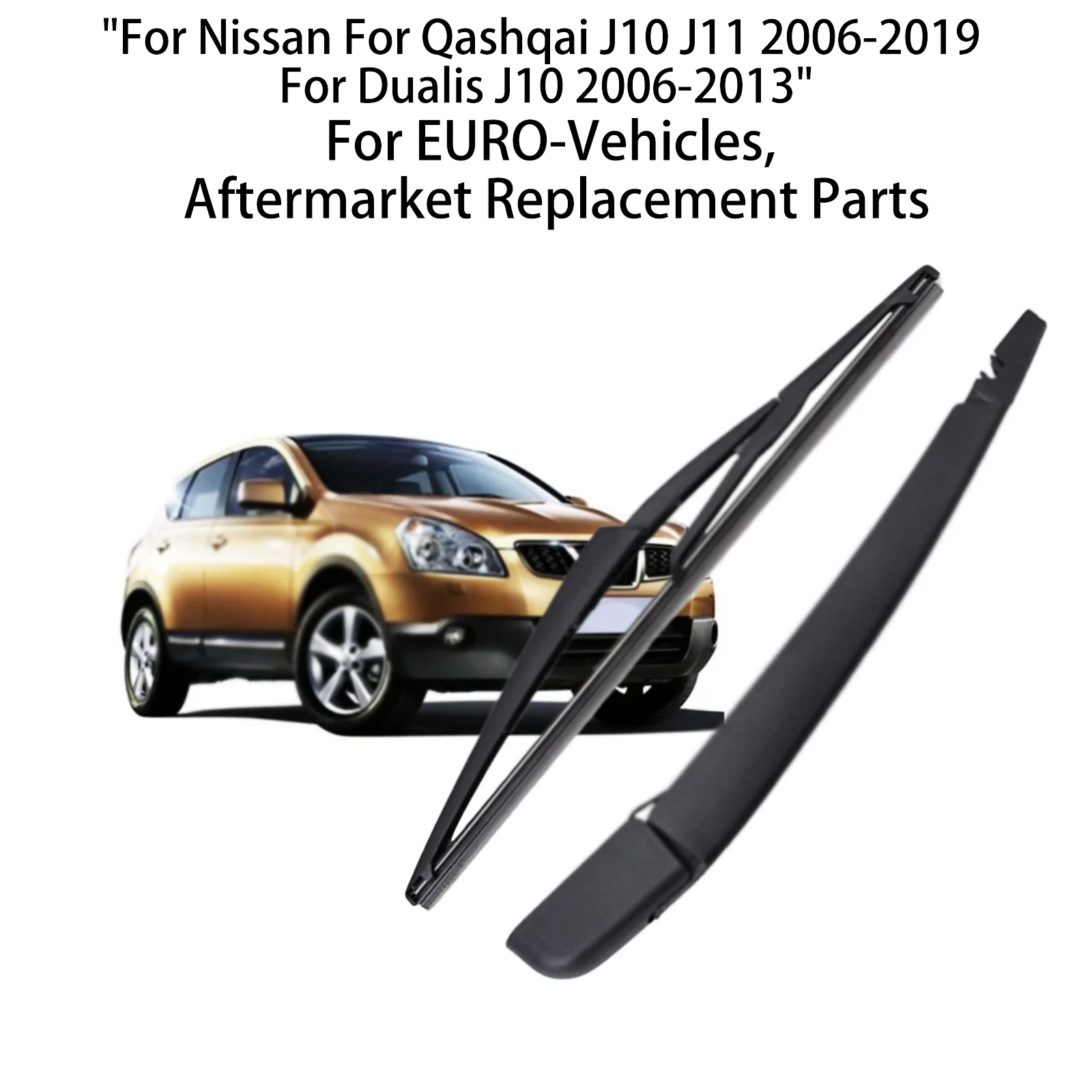 

Для Nissan Qashqai J10 J11 2007-2018-2006-2019 для Dualis J10 2006-2013 комплект рычагов заднего стеклоочистителя