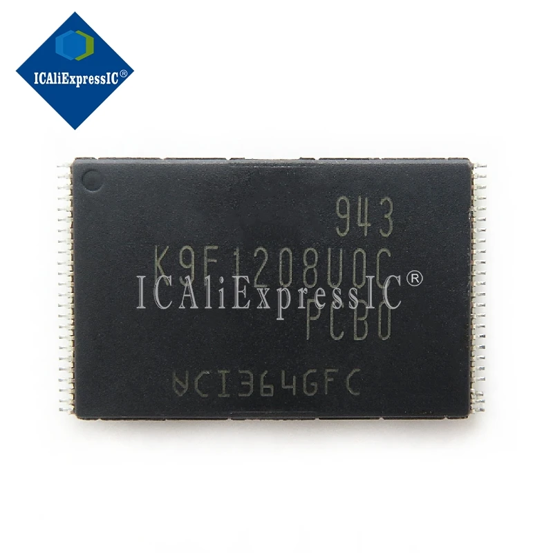 5PCS K9F1208UOC-PCBO TSOP-48