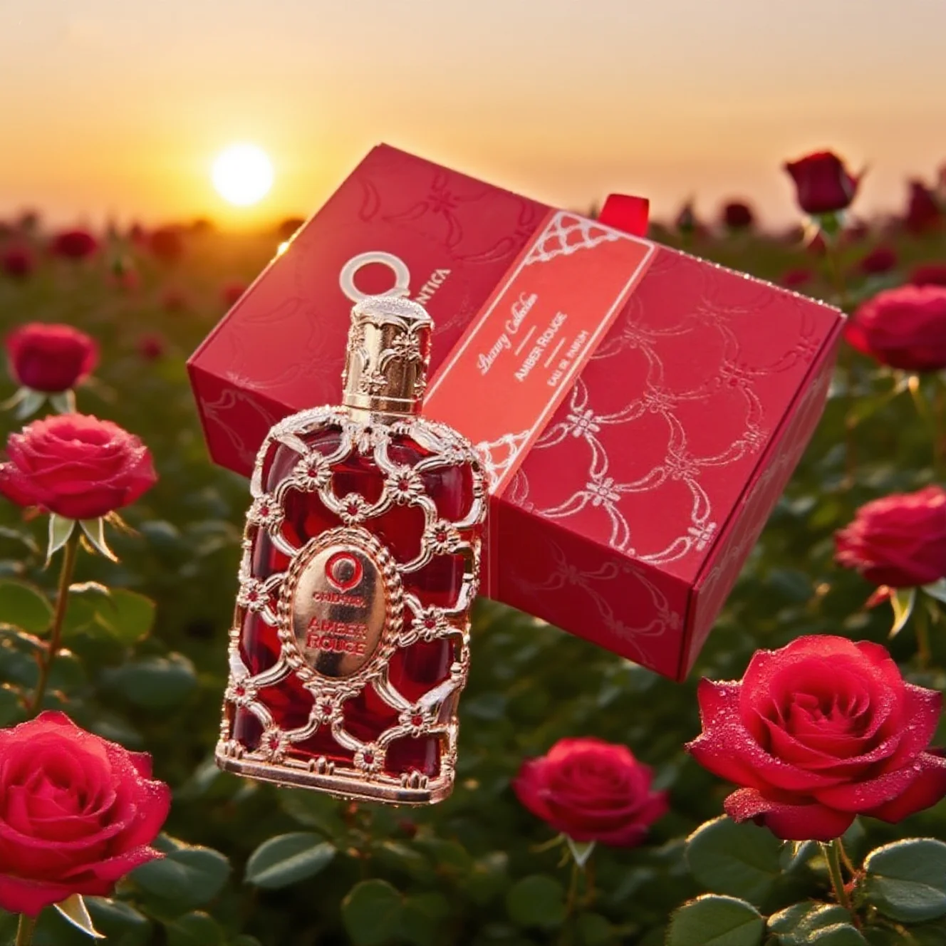 

Orientica Royal Amber Rouge Perfume | Unisex Eau de Parfum with Oud, Saffron & Rose | Long Lasting Luxury Arabian Scent, 80ml S