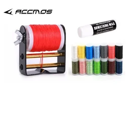 Adjustable Bow String Winder Tool Archery Server Wire Twine Thread Jig Fast Winding Serving For Hunting Shooting
