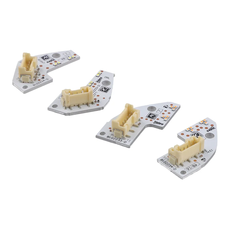 

AB96-автомобильные светодиодные дневные ходовые огни/платы DRL указателей поворота для Seat Leon 2017-2020 5F0941475A 5F0941476A