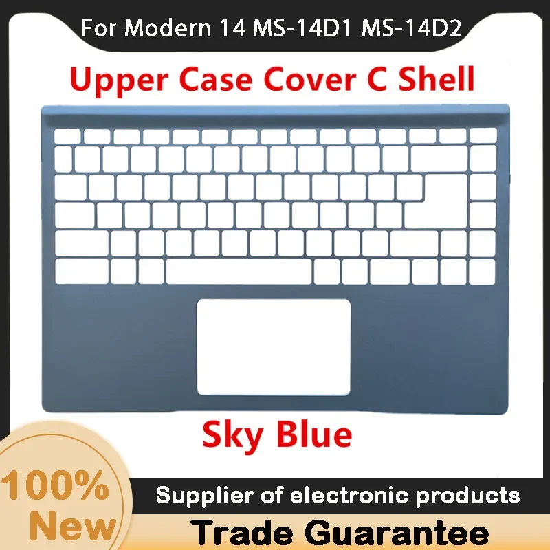 Nouveau pour gelée Moderne 14 MS-14D1 MS-14D2 M14 Majuscule Palmrest Cover Bleu Ciel