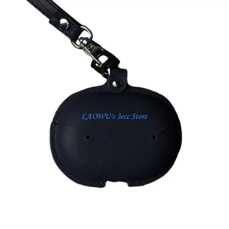 

Y8AD Earphone Skin Housing Flexible Shell Protective Case Leather Cover Ear Clip Cover Wireless Earbuds Sleeve for FreeClip