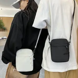 Crossbody Bag Men's 2024 New Casual Simple Mobile Phone Bag Small Satchel Ins Trendy Brand Men's Backpack Shoulder Bag Women