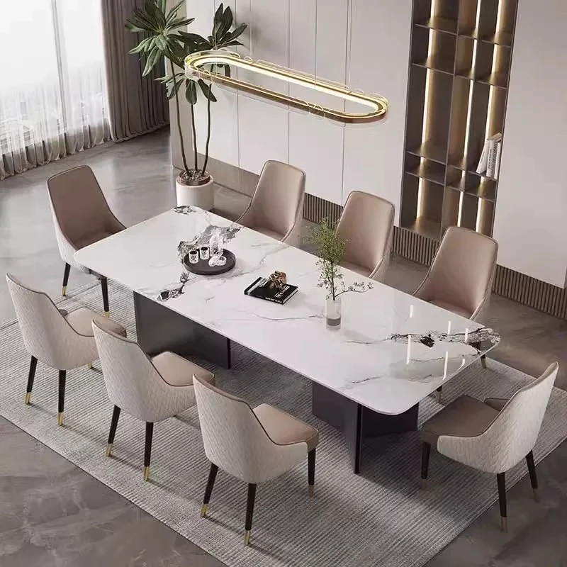 Seating Square Dining Tables Space Saving Cuisine Buffet Luxury Dining Tables Bar Contemporary Mesa Comedor Furniture Home