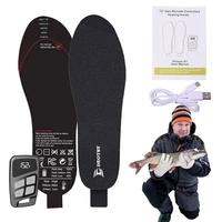 3500mAh Electric Foot Warmer Heated Insoles Rechargeable USB Heating Soles Boots Insert with Remote Control for Man Women Shoes