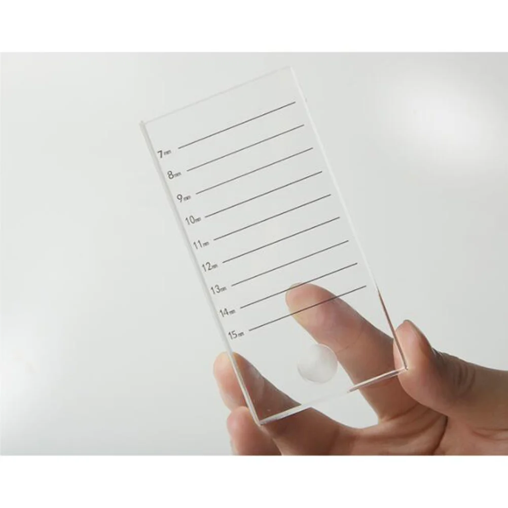 

1Set Grafting Eyelash Tool Waterproof Reusable Durable Extension Glue Plate Eyelashes Pad Eyelash for Home