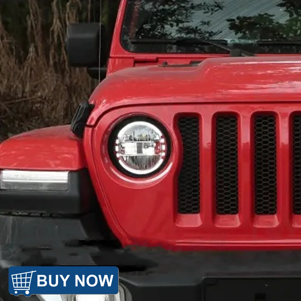 For Jeep Wrangler 2018-2024 Car Headlights Assembly Upgrade Start Animation High Quality LED Projector lens Tool Accessories