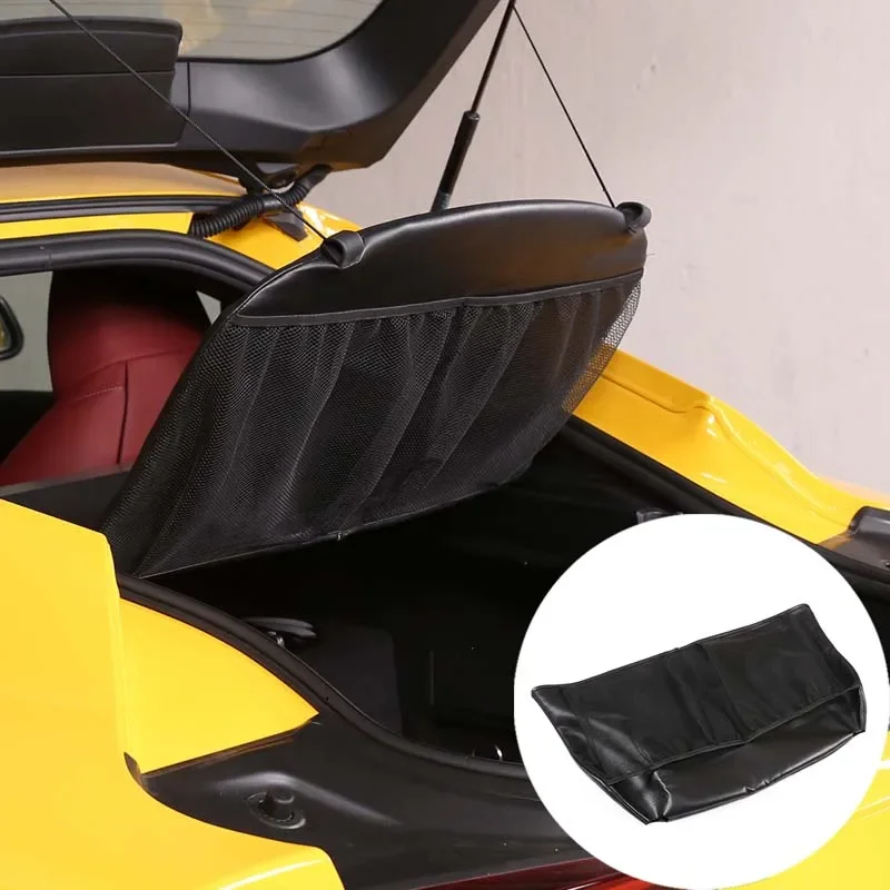 

For Toyota Supra 2019-2022 Car Interior Details Trunk Partition Storage Bag Item organizer Car Interior Modification Accessories