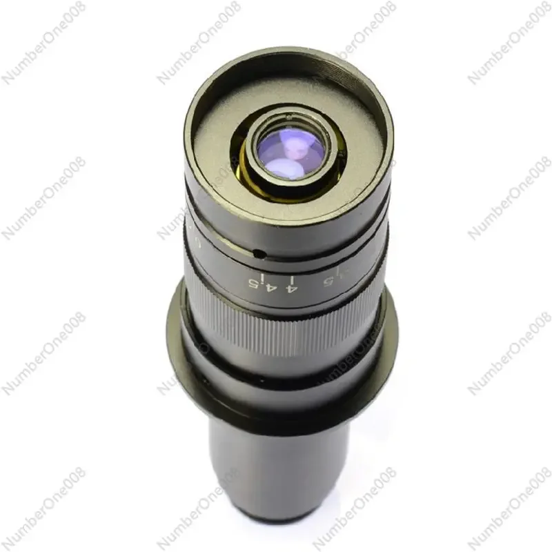 Adjustable Magnification Mount Lens 120X 180X 300X For Industry VGA USB Video Microscope Camera