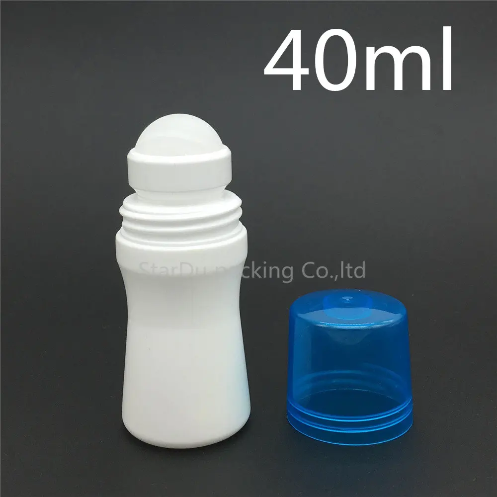 

Free Shipping 15pcs/lot 40ml Plastic Roll On bottle, PP Deodorant Roll On container,Fragrance Bottle With Roller