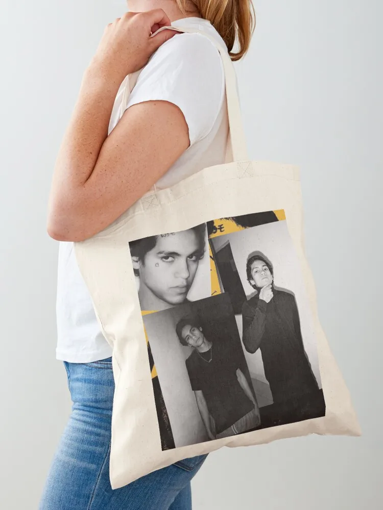 

Dominic Fike B_amp_W Tote Bag cute pouch bag Candy bags woman shopping bag tote custom