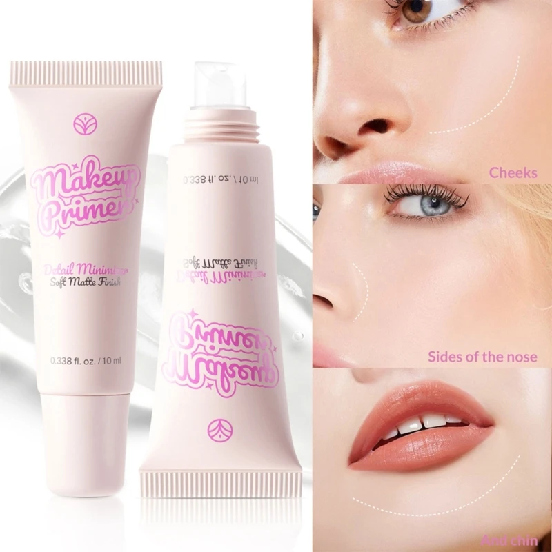 Primer a base gel hidratante hidratante para aspecto maquillaje duradero 10 E1YF