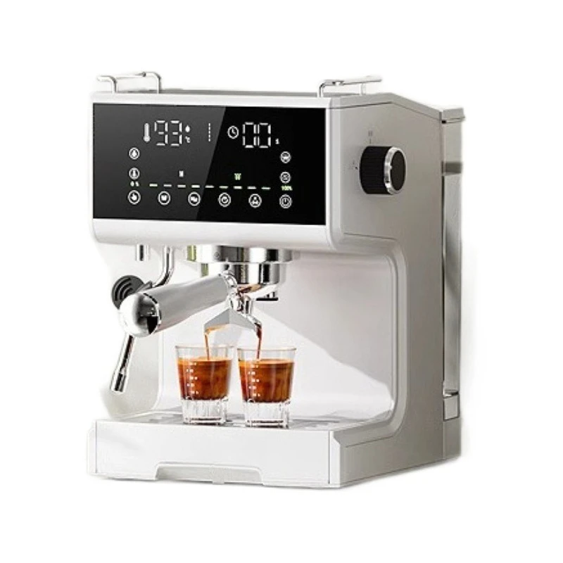 Coffee machine household full semi-automatic Italian integrated commercial steam milk kala flower