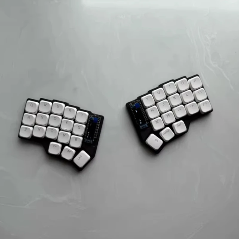

Corne Mini 36/42 Key Split Keyboard Wireless Bluetooth Ergonomic Keyboard Zmk Key Change Hot Swap Custom Office Gaming Keyboard