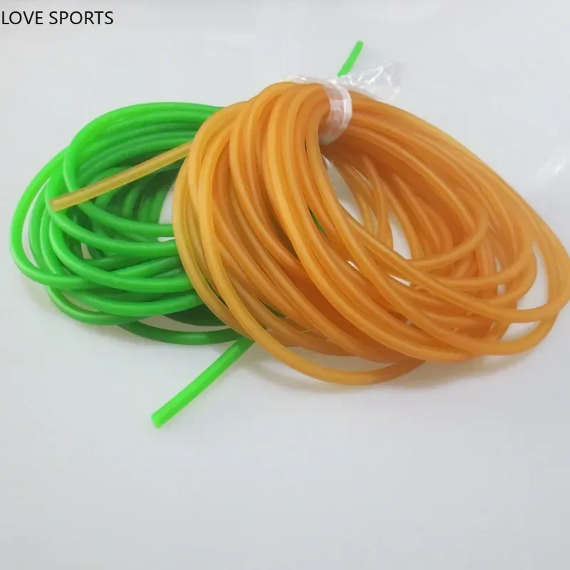 

1:5 50meters Rubber Fishing Rope Diameter Solid Elastic Rubber Line 1 Meter Stretch 5 Times Elastic Fishing Line Diameter 6MM