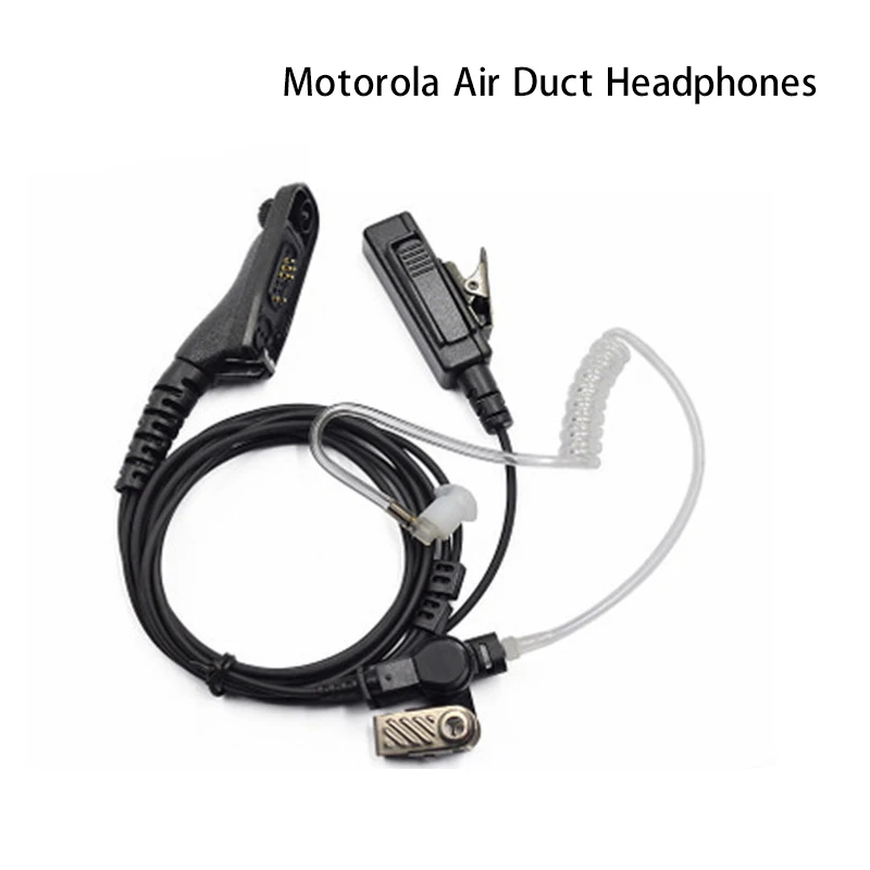 Walkie Talkie Headset Geschikt Voor Motorola Xir P8268 Apx2000 En Andere Intercom Headsets