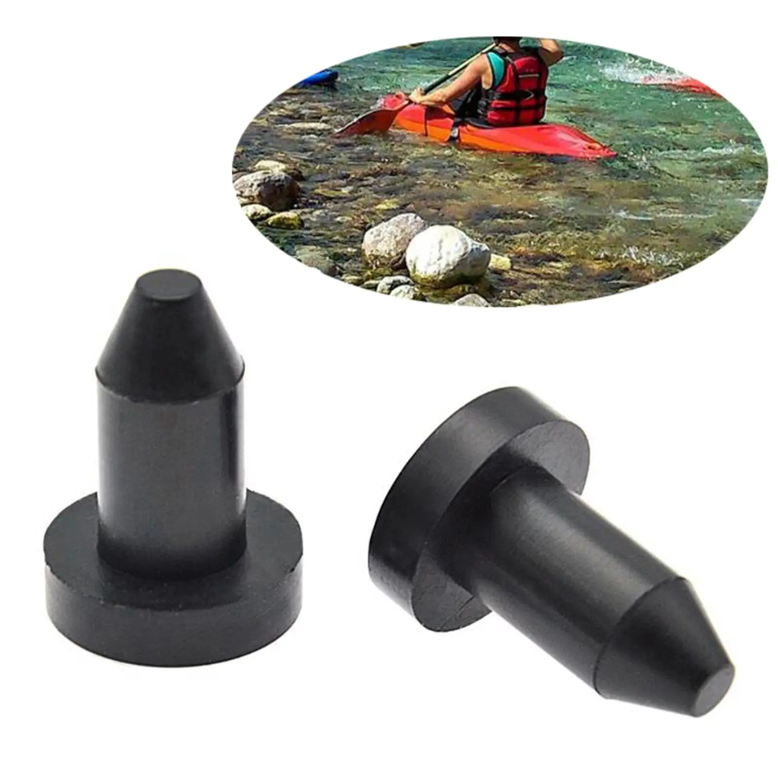 Kayak Drain Plugs Scupper Stoppers for Kayaks Fishing Boats Pedal Boats