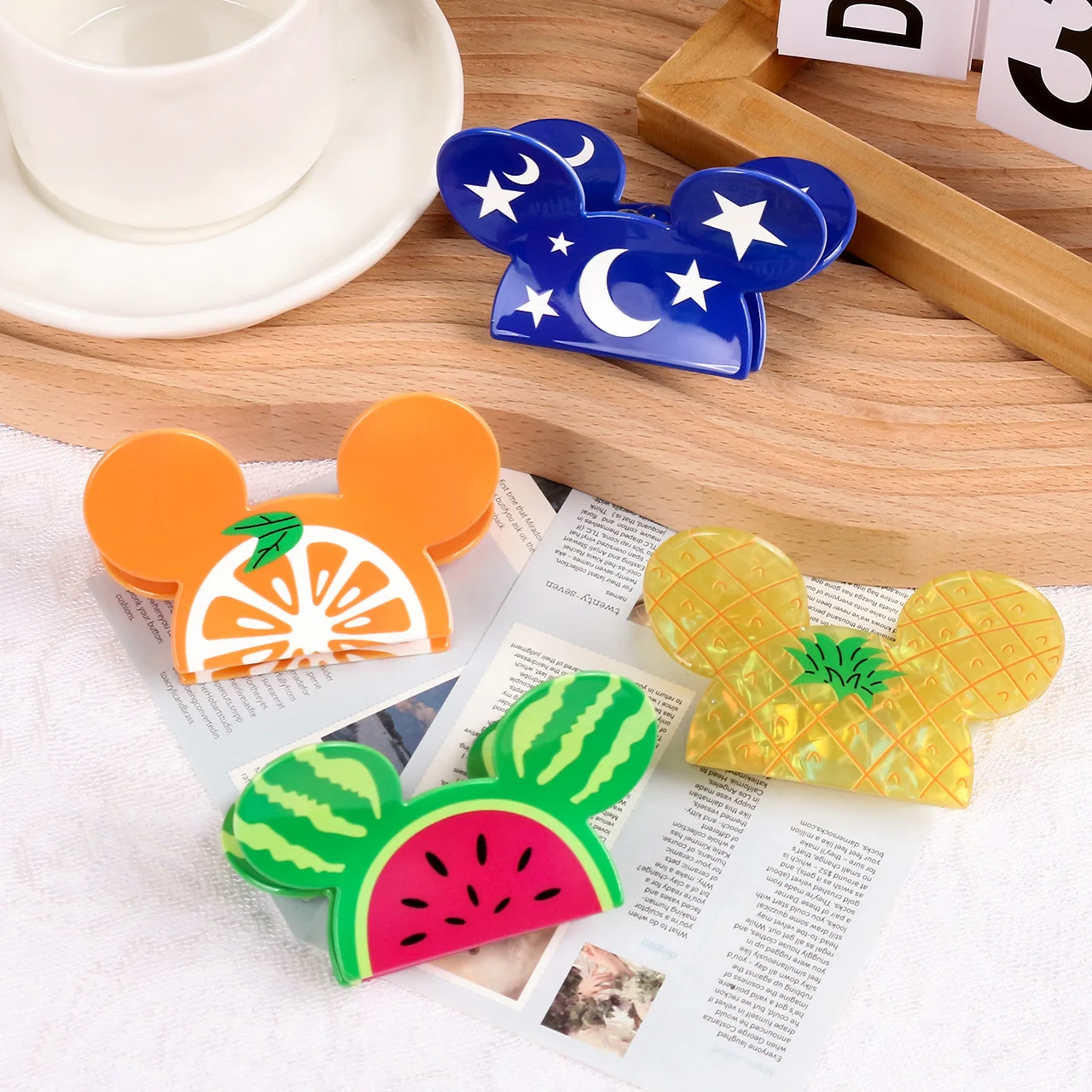 

4 шт., милые простые заколки для волос, заколки для волос, декоративные аксессуары для укладки волос, прочные заколки для удержания волос