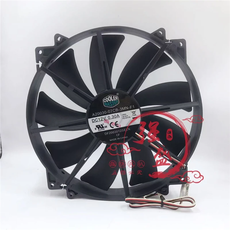 1pc-for-a20030-07cb-3mn-f1-df2003012seln-12v-030a-haf912-haf922-200x200x30mm-chassis-quiet-cooling-fan