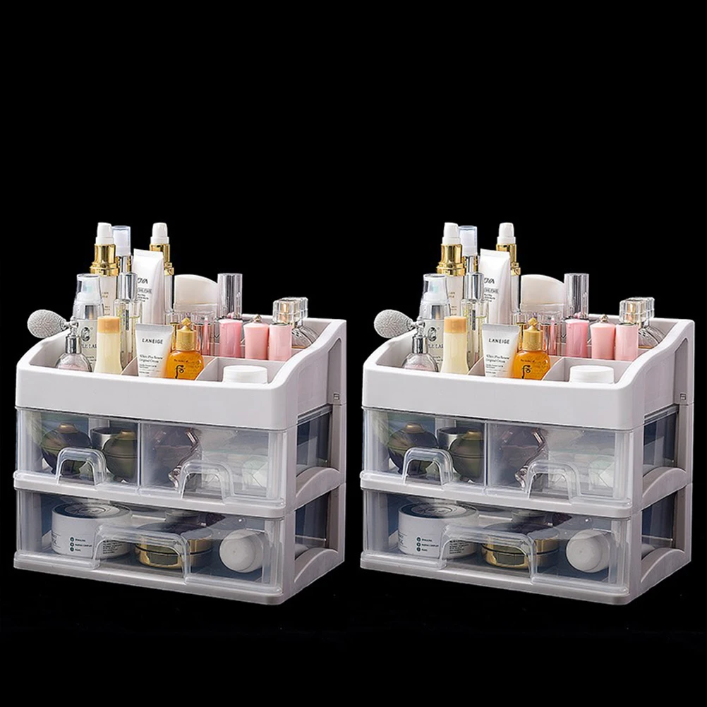 

Drawer Storage Box Bathroom Case Transparent Makeup Organizer With Drawers For Travel Home