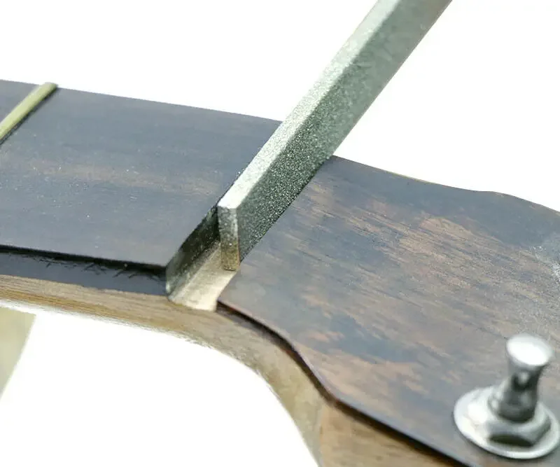 Electric Guitar Nut Groove Cleaner Bottom Trim Diamond File