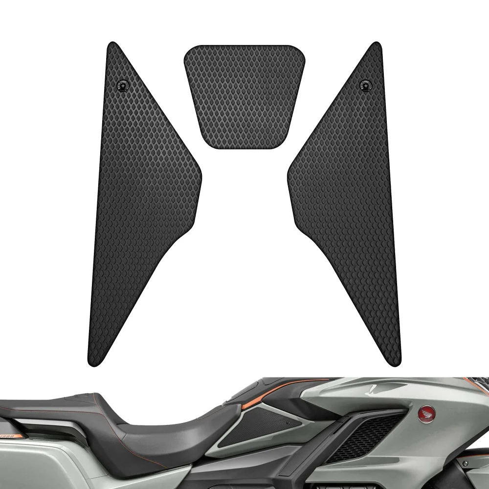 For Honda Gold Wing GL1800 2018 to 2025 Motorcycle Tank Traction Pad Anti Slip Sticker Gas Knee Grip Protector