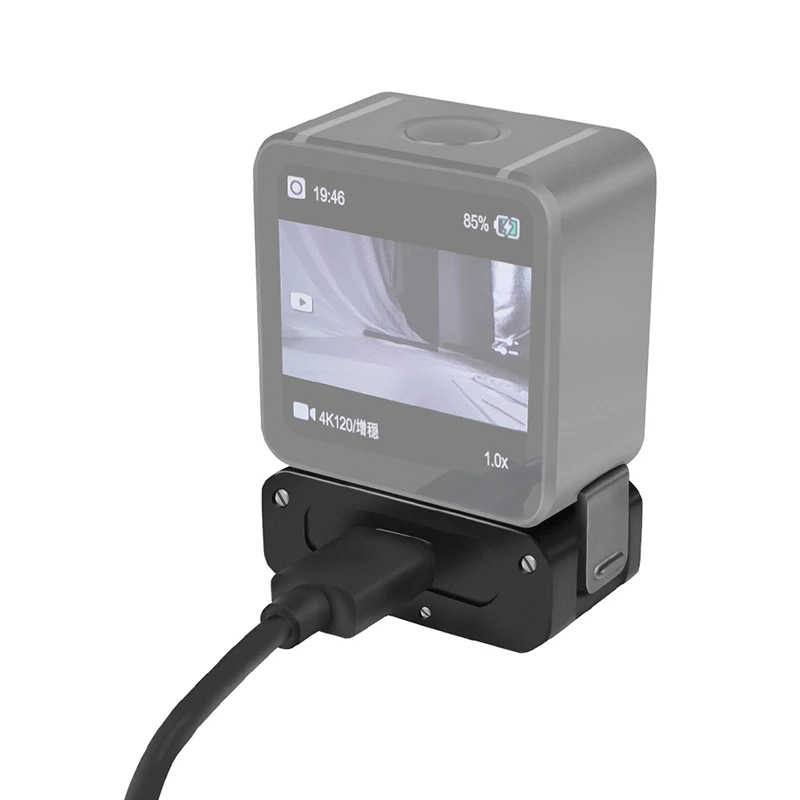 Action 2 Magnetische Halterung Ladestation Faltbare Adapterhalterung Schnellspanner für DJI OSMO 360 ACTION 5 Pro Kamerastativhalter – Detail 9