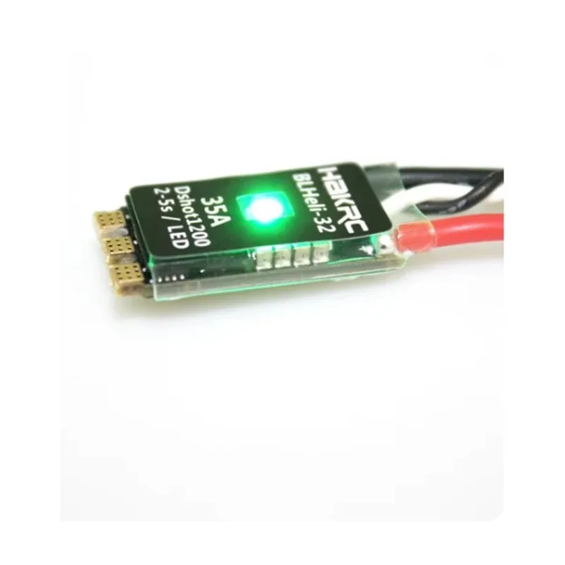 HAKRC 35A BLHeli_32 Dshot1200 2-5S Brushless ESC W/ LED for RC FPV Racing Drone RC Parts