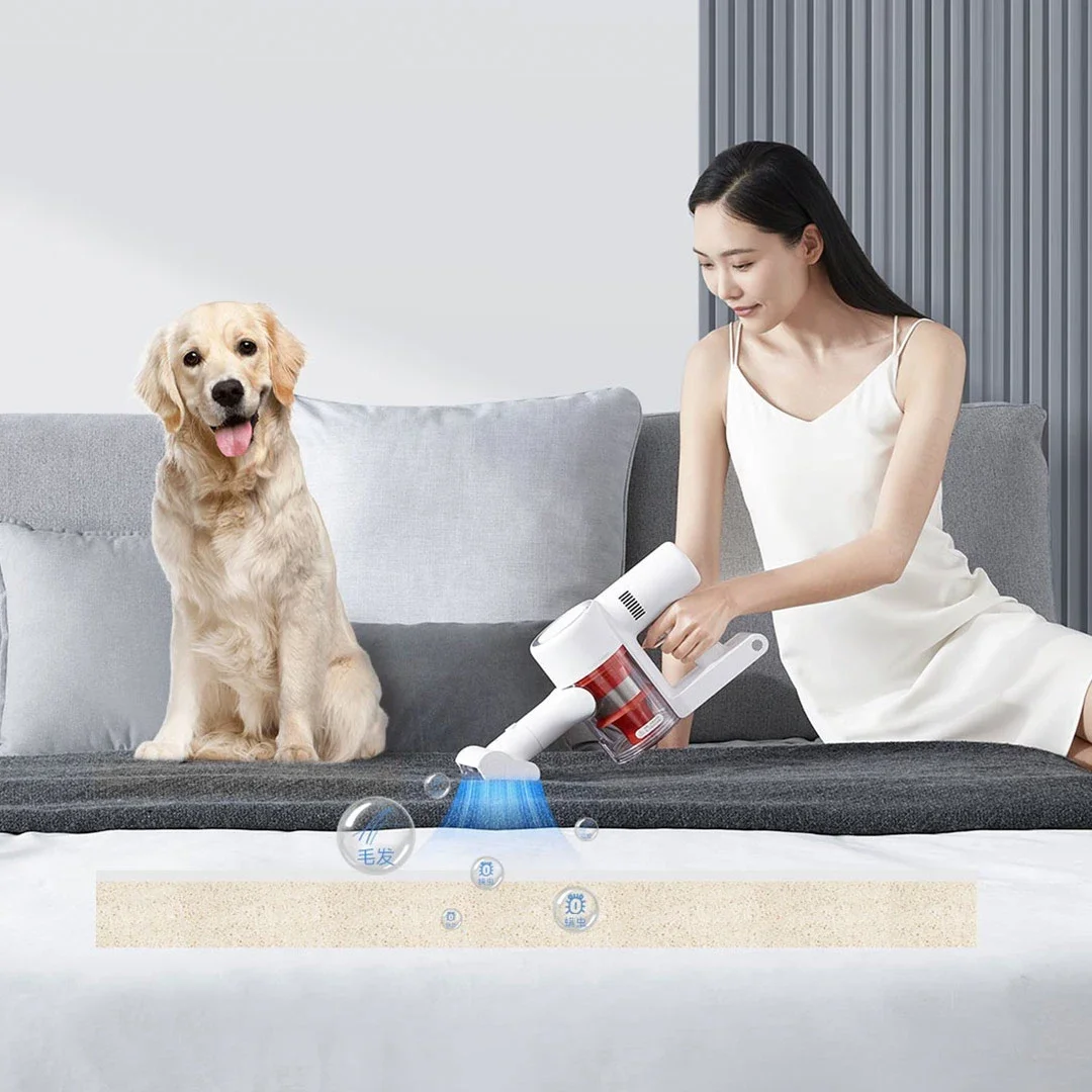 Xiaomi Mi Wireless Vacuum Cleaner 2 Smart Home Appliance Mopping Robot 150 AW Suction 60 min Battery Life Mite Removal Brush