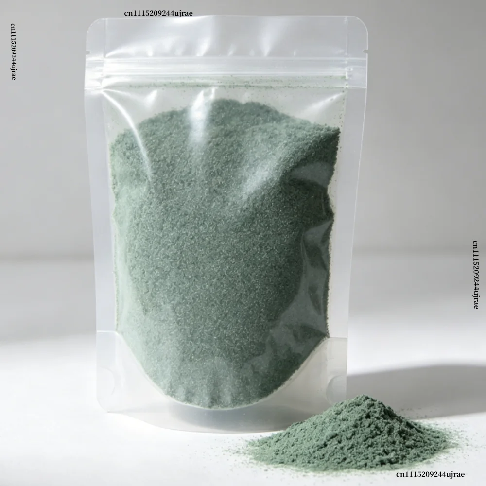Green Silicon Carbide Powder Granules 16~8000 Mesh Green Sic Grit For Sandblasting Polishing Abrasive Tools Refractory Material