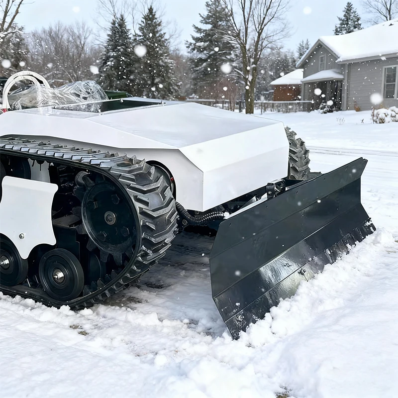 منظف الثلج القوي للتحكم اللاسلكي في مسار المحرك Snowplow Street لسهولة الصيانة في الشتاء