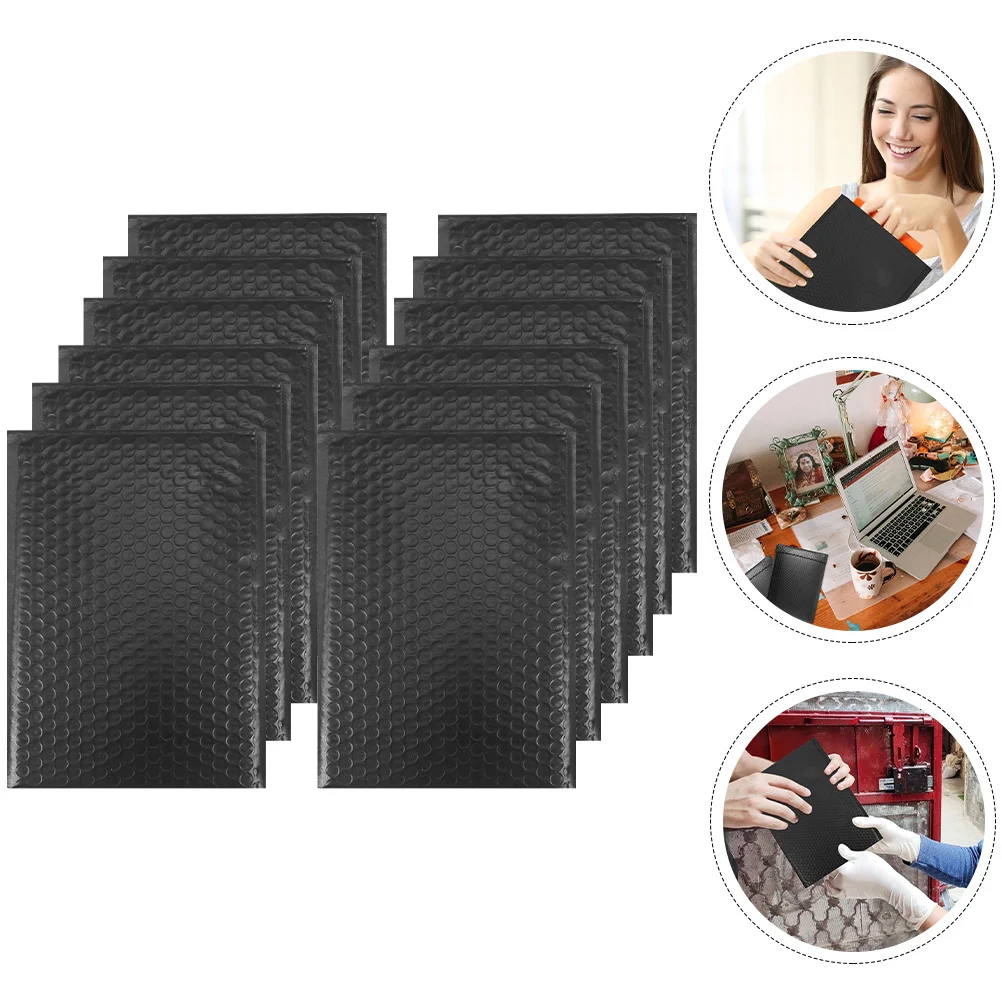 25pcs Bubble Mailers Self-Sealing Padded Envelopes For Shipping Packaging Waterproof Delivery Bags Poly Bubble Pouch Mailing