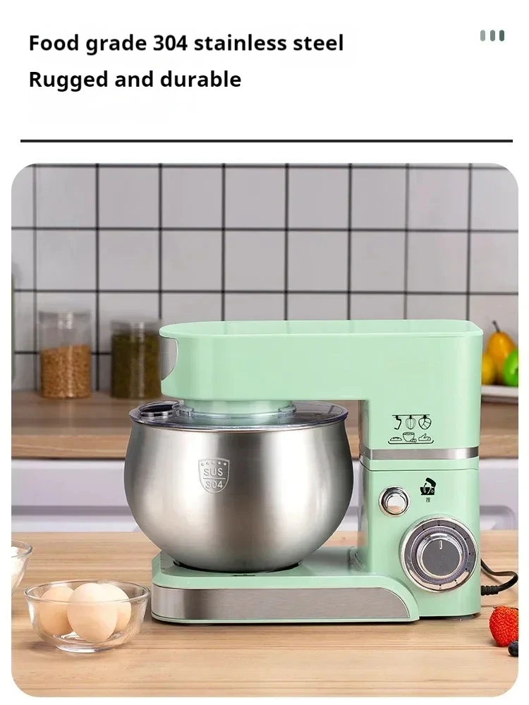 Fully automatic 3.5L-6L commercial household small multi-functional dough mixer fresh cream mixing table dough kneading