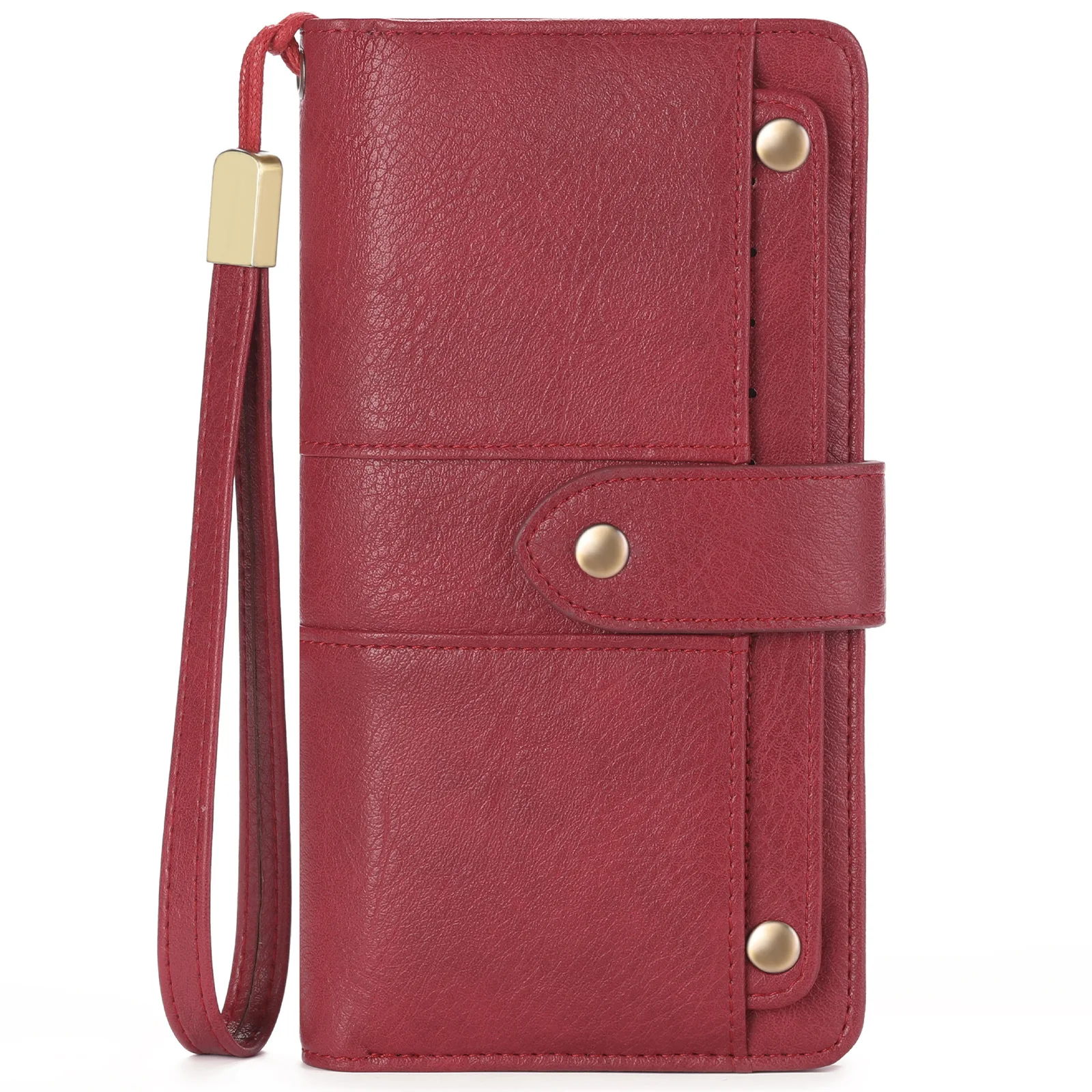 

2025 New long wallet for women,RFID Blocking retro oil wax leather women's purse,carteras de mujer,monedero,portefeuilles femme