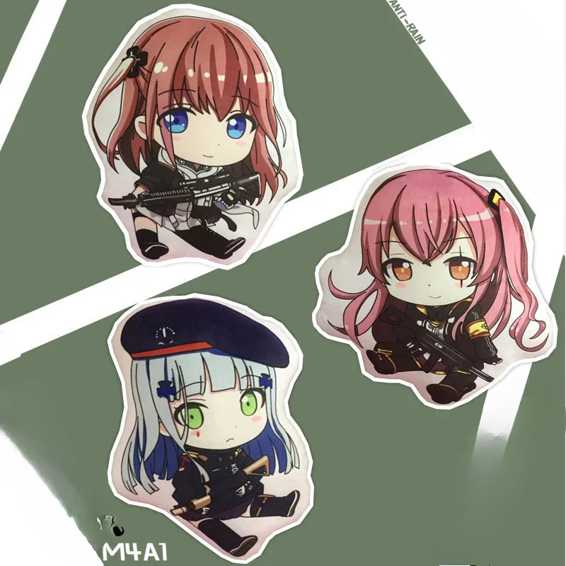 פנטזיה צלמיות קריקטורה מיני כרית-צדדית מודפסת תליון m4a1 m16a1 רחוב AR-15 m4 sopmodi רך m4 sopmodi רך maitresse ecole