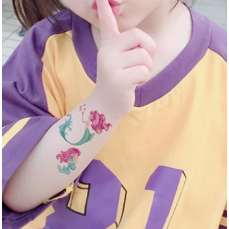 

Children's Temporary Tattoos Mermaid Series 2pcs random color