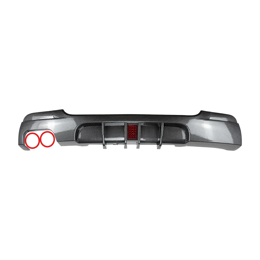 Achterbumperlip voor BMW 3 Serie Coupé E92 E93 2006-2013 voor M Sport MP Style Diffuser Splitters Spoiler Bodykit Exterieur