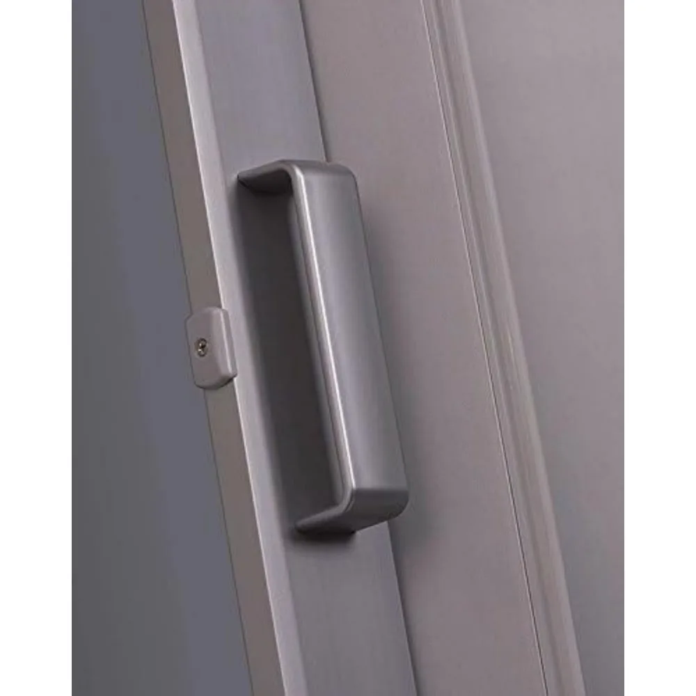 LTL Home Products EL4880S Elite Interior Accordéon Porte pliante, 48x80 amaran, Satin Silver