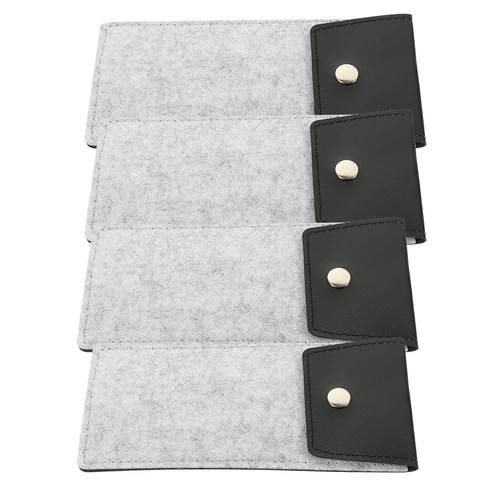

4pcs Eyeglasses Case Aluminum Holder Portable Small Glasses Bag Storage Travel Anti Scratch Pencil Case Desk ganizer