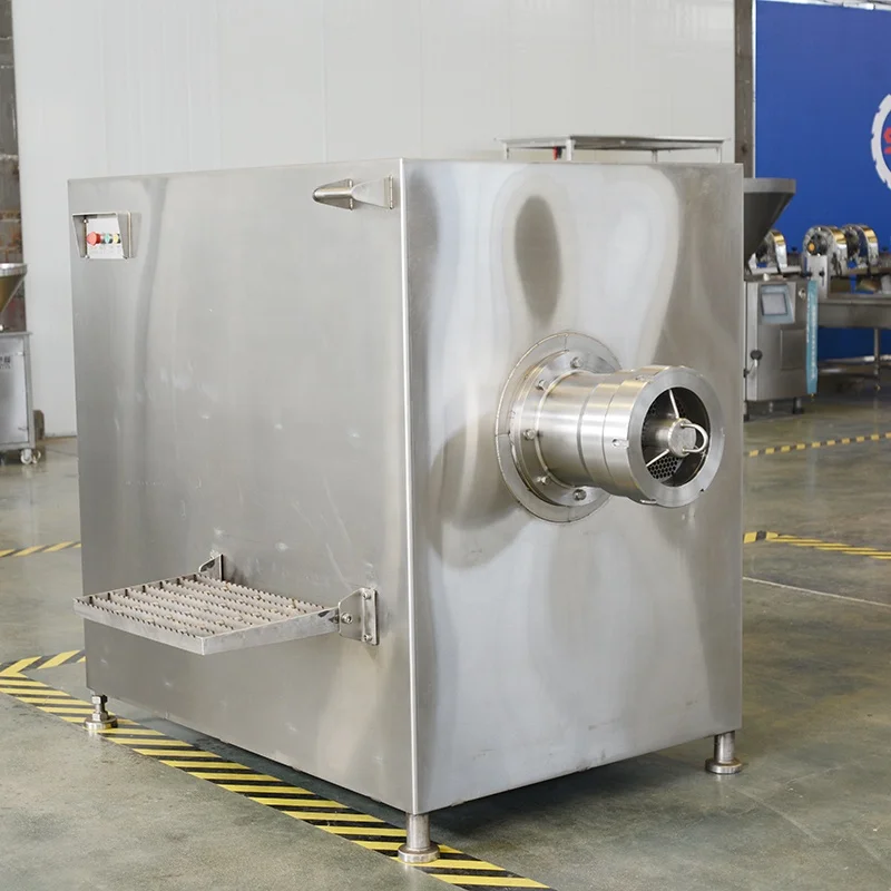 Procesador de carne grande Picadora de carne comercial congelada de acero inoxidable 304