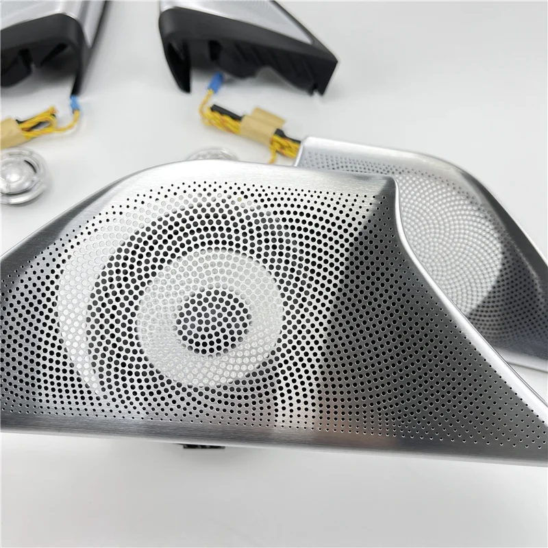

Car Luminous LED Speaker Trim Cover For BMW New G30 5 Series Door Midrange Tweeter HiFi Audio Horn