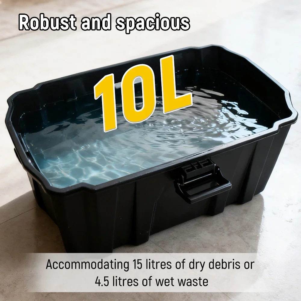 مكنسة كهربائية رطبة وجافة لاسلكية قابلة لإعادة الشحن، مكنسة كهربائية ليثيوم أيون للمنزل وآلة تنظيف ورشة العمل لبطارية ديوالت #4