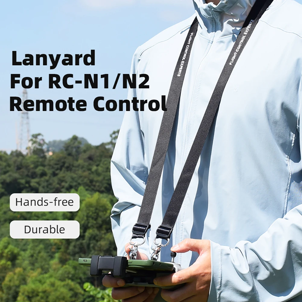 Adjustable Neck Lanyard Strap Remote Controller Accessories With Buckle Compatible For DJI MINI 3/4 PRO/Air 3/RC-N2 Controlle