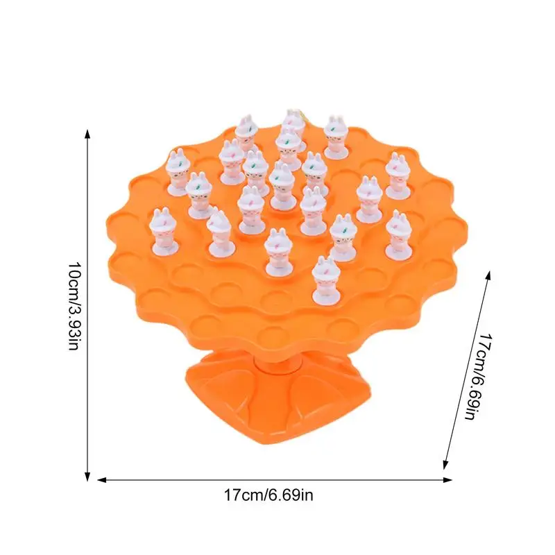 Детский баланс дерево мультфильм астронавт Кролик Лягушка Форма интерактивный баланс дерево семейная настольная игра Обучающие игрушки