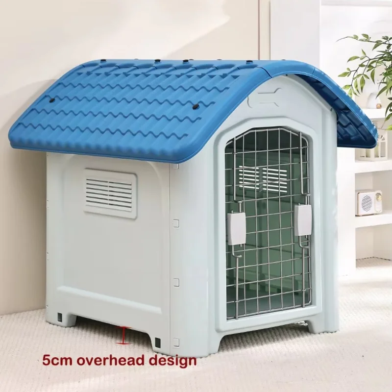 

Plastic kennel house four seasons pet house