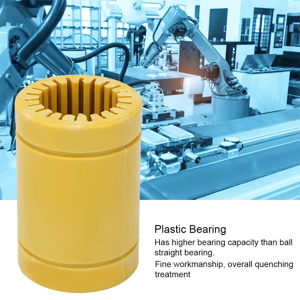

Инженерный пластик Инженерный пластиковый линейный подшипник Масляный шум Полностью пластиковый подшипник для многоцелевого применения