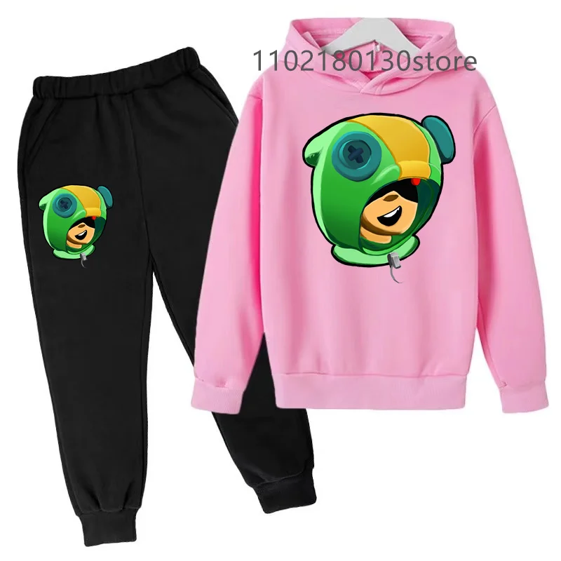 Helmet sport   Hoodie tops+Pants Set Toddler Coat spring autumn Children's 3-12 Year Boy Girl Sweatshirt leisure Clothing