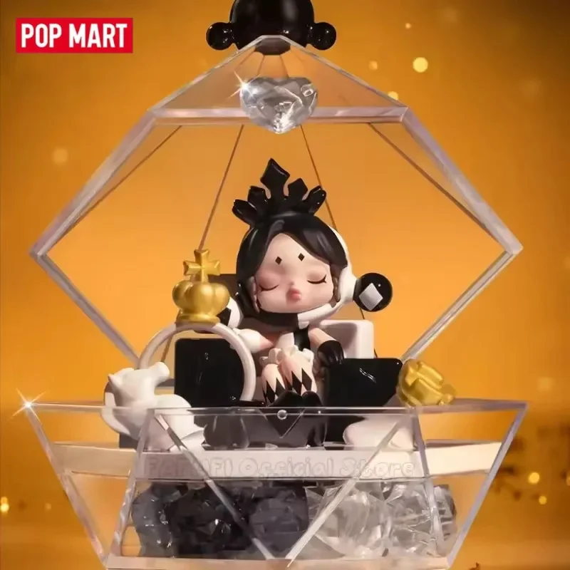 

POPMART 100% Оригинальные игрушки-сюрпризы из серии «Желания в руках», коллекционные фигурки, милые аниме-фигурки, украшения для рабочего стола