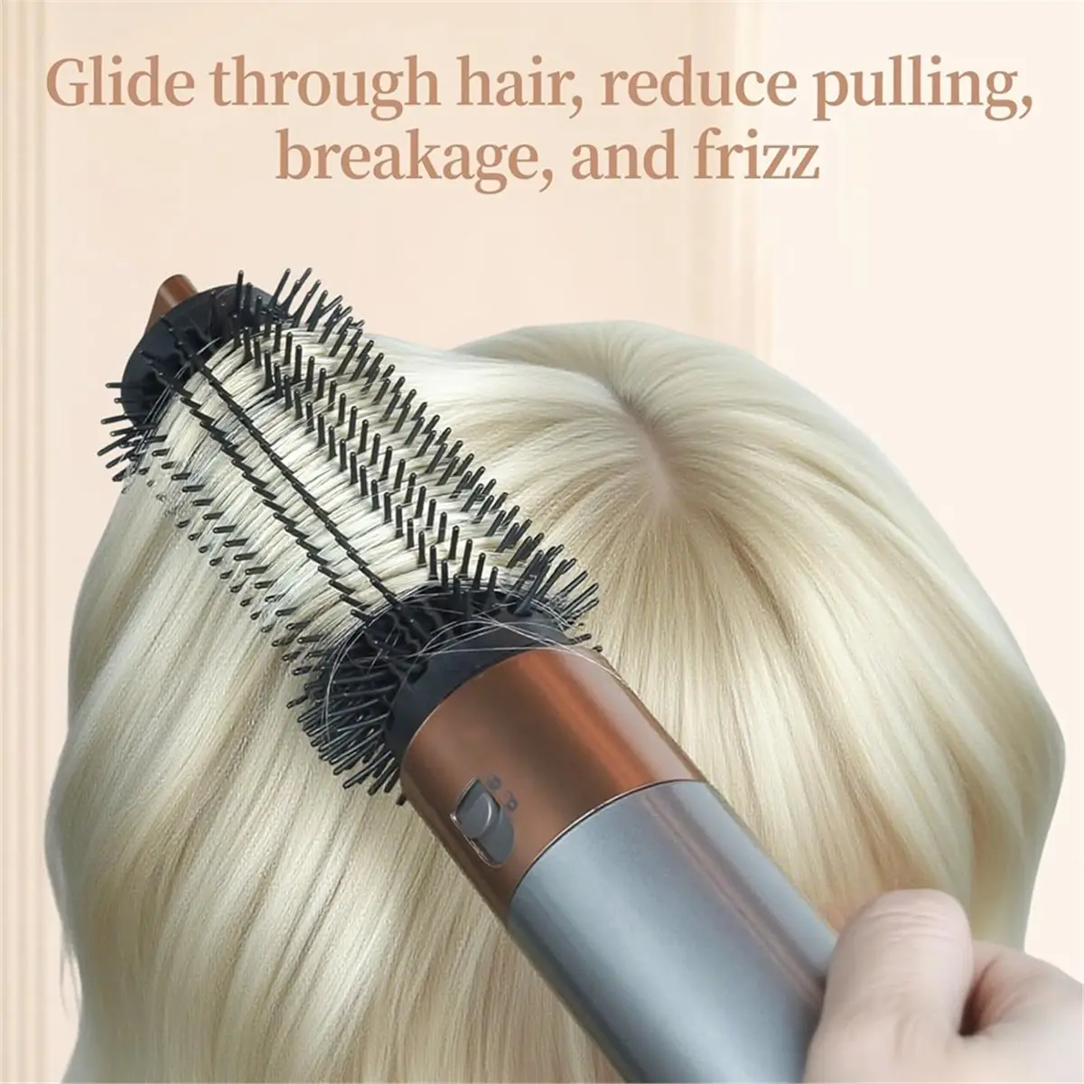 

(A61K) Усовершенствованная круглая щетка для придания объема для Dyson Airwrap HS01/05/08 для прикорневого объема, контроля пушистости и укладки.